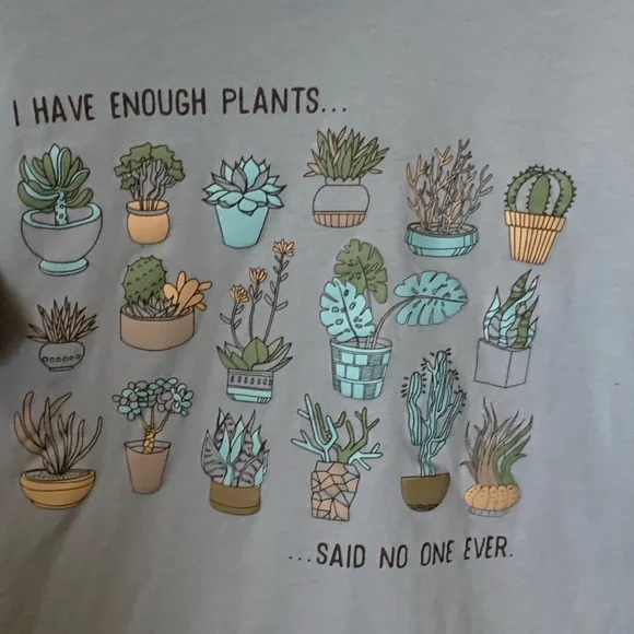 Zoe & Liv Plants T-Shirt - Picture 2 of 4